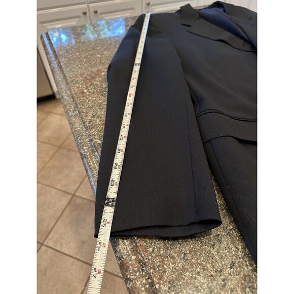 Canali 3‎ Buttons Wool Jacket Coat dark charcoal 56R made in Italy Dark Navy - Picture 11 of 16